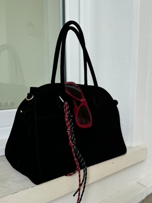 Sac HARLOW / Suede Black