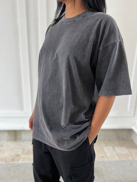 T-Shirt FADED / Dark Grey - PREMIUM