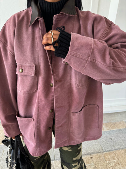 Veste OMEGA / Faded Burgundy - Premium