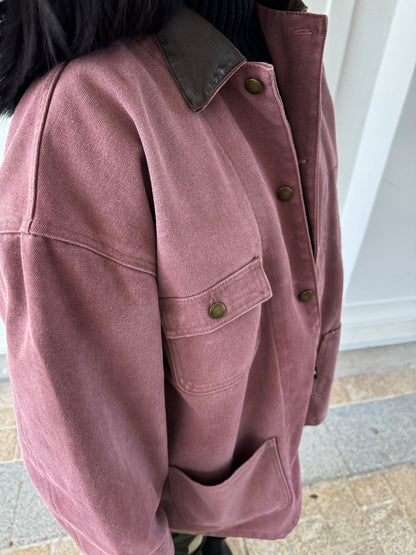 Veste OMEGA / Faded Burgundy - Premium