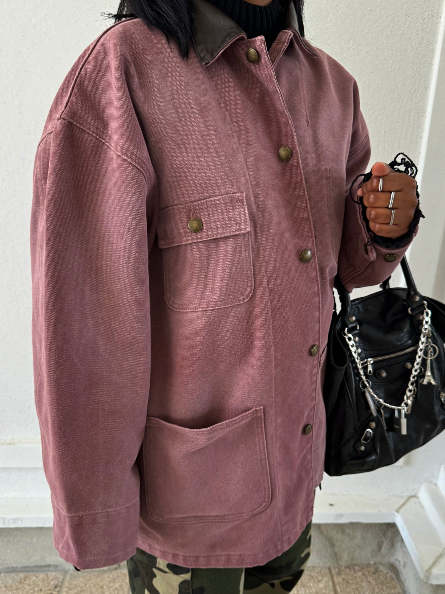 Veste OMEGA / Faded Burgundy - Premium