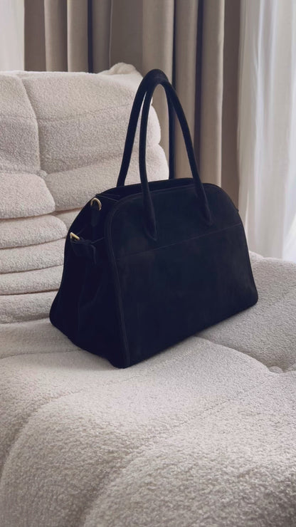 Sac HARLOW / Suede Black